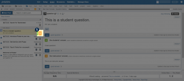 Piazza Guide for Instructors