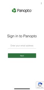 Panopto Mobile App User Guide